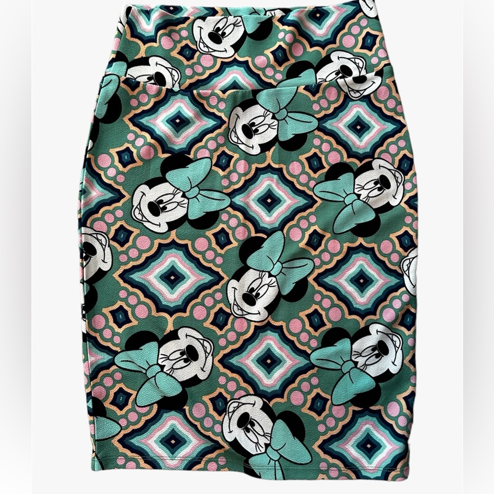 LuLaRoe Disney Minnie Mouse Cassie Pencil Skirt